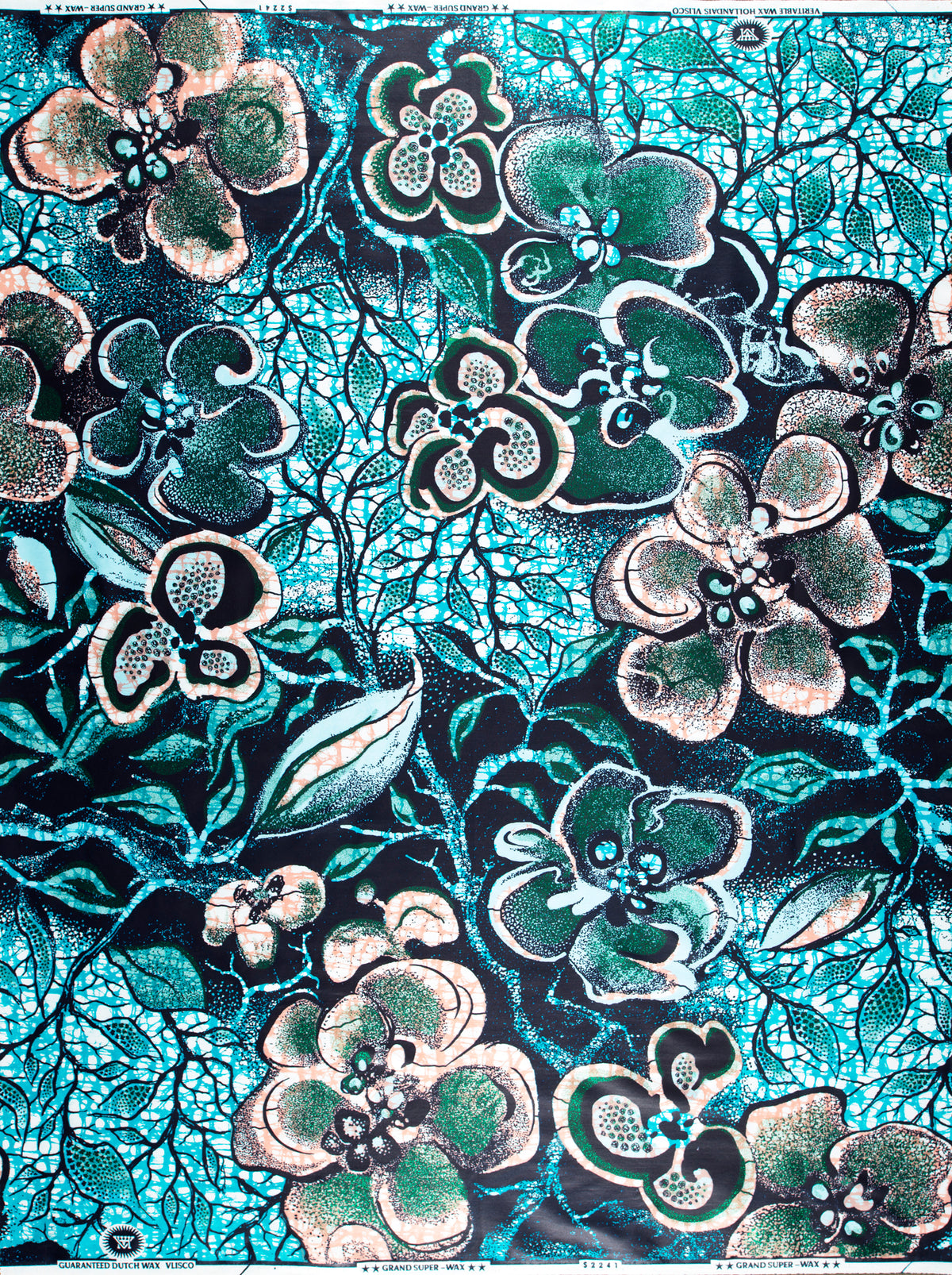 Grand Super-Wax | VLS2241.005 | Green Glitter Embellished