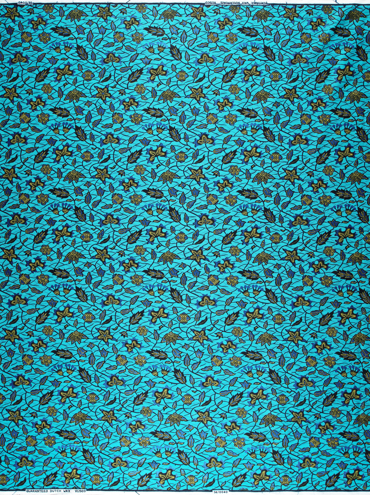 Wax Hollandais | VL00040.194 | Royal Blue Embellished