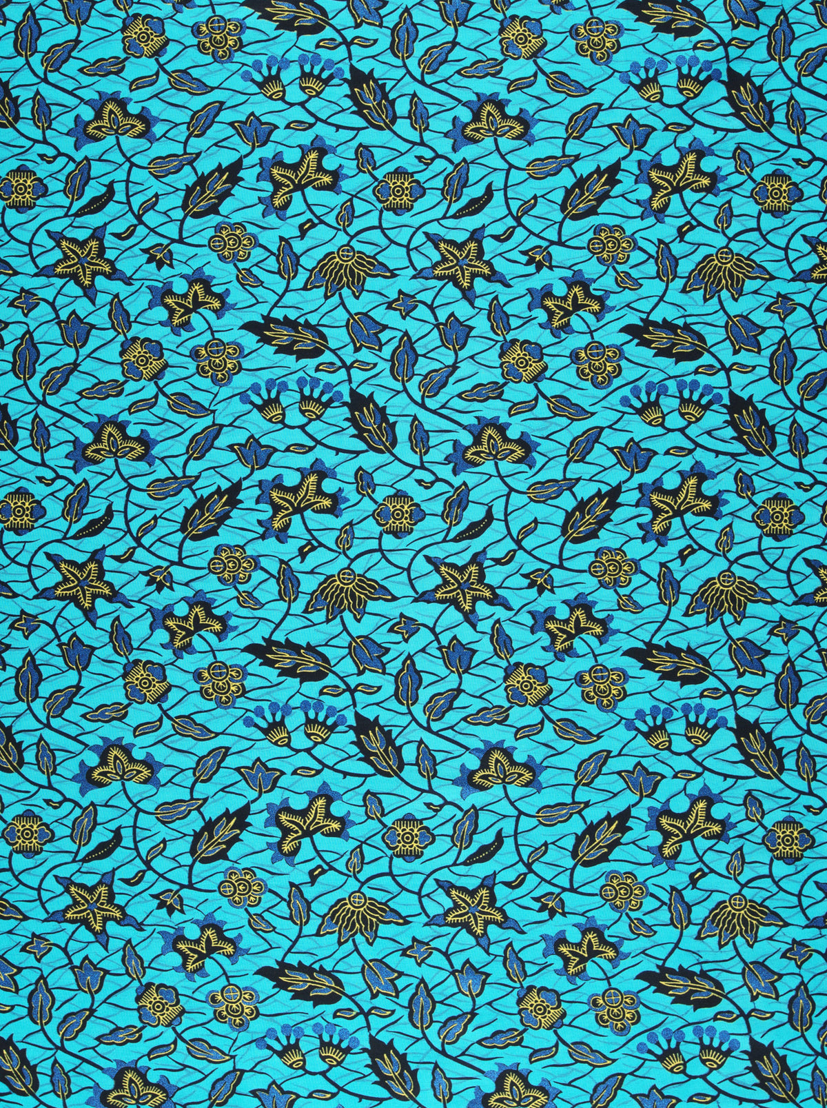 Wax Hollandais | VL00040.194 | Royal Blue Embellished