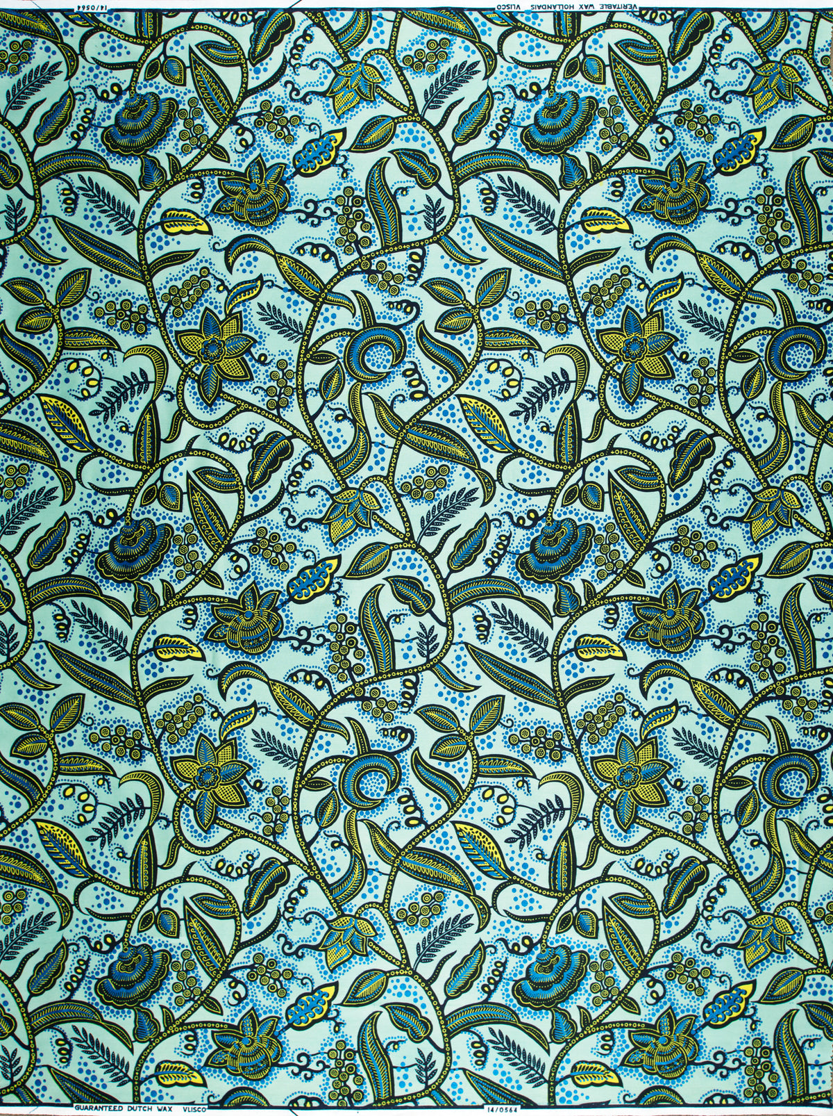 Wax Hollandais | VL00564.515 | Royal Blue Embellished