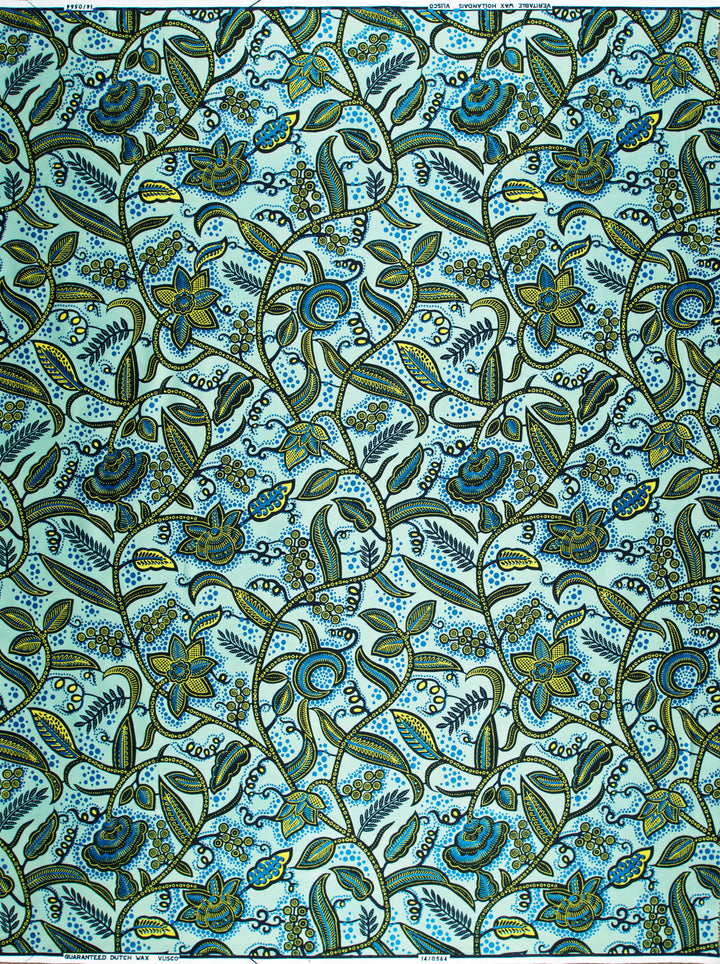 Wax Hollandais | VL00564.515 | Royal Blue Embellished