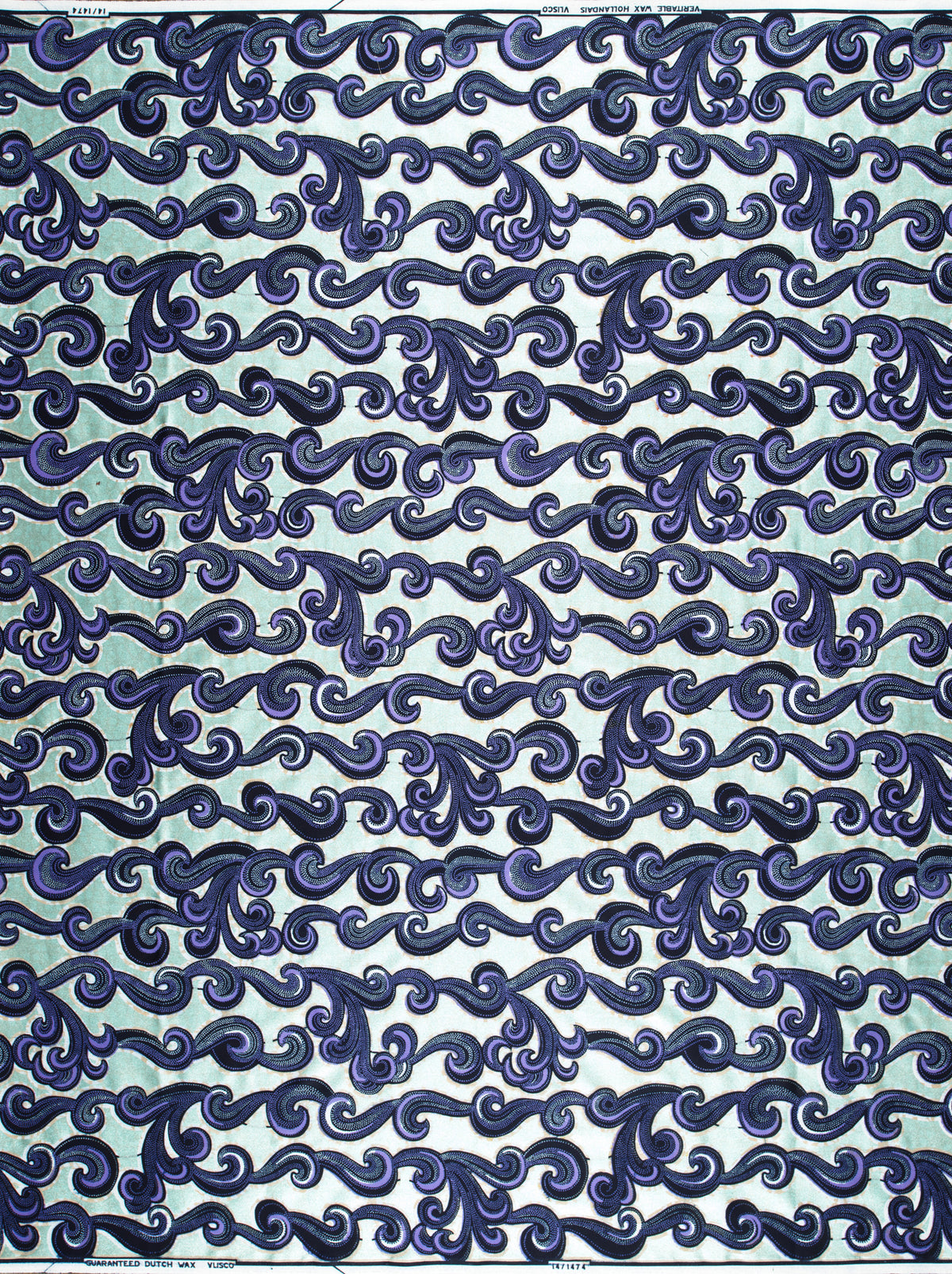 Wax Hollandais | VL01474.096 | Pastel Green Embellished