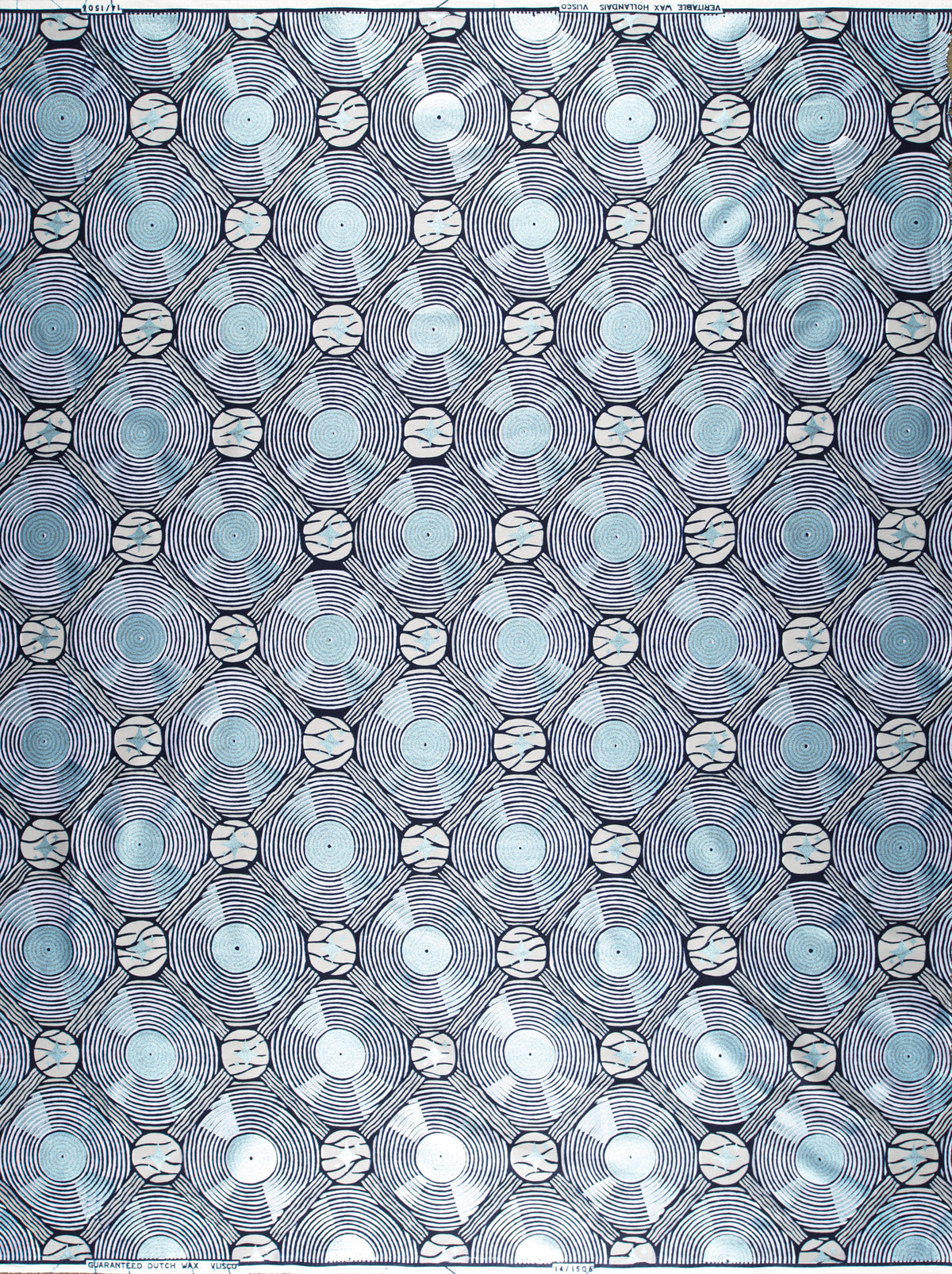 Wax Hollandais | VL01506.022 | Pastel Blue Embellished