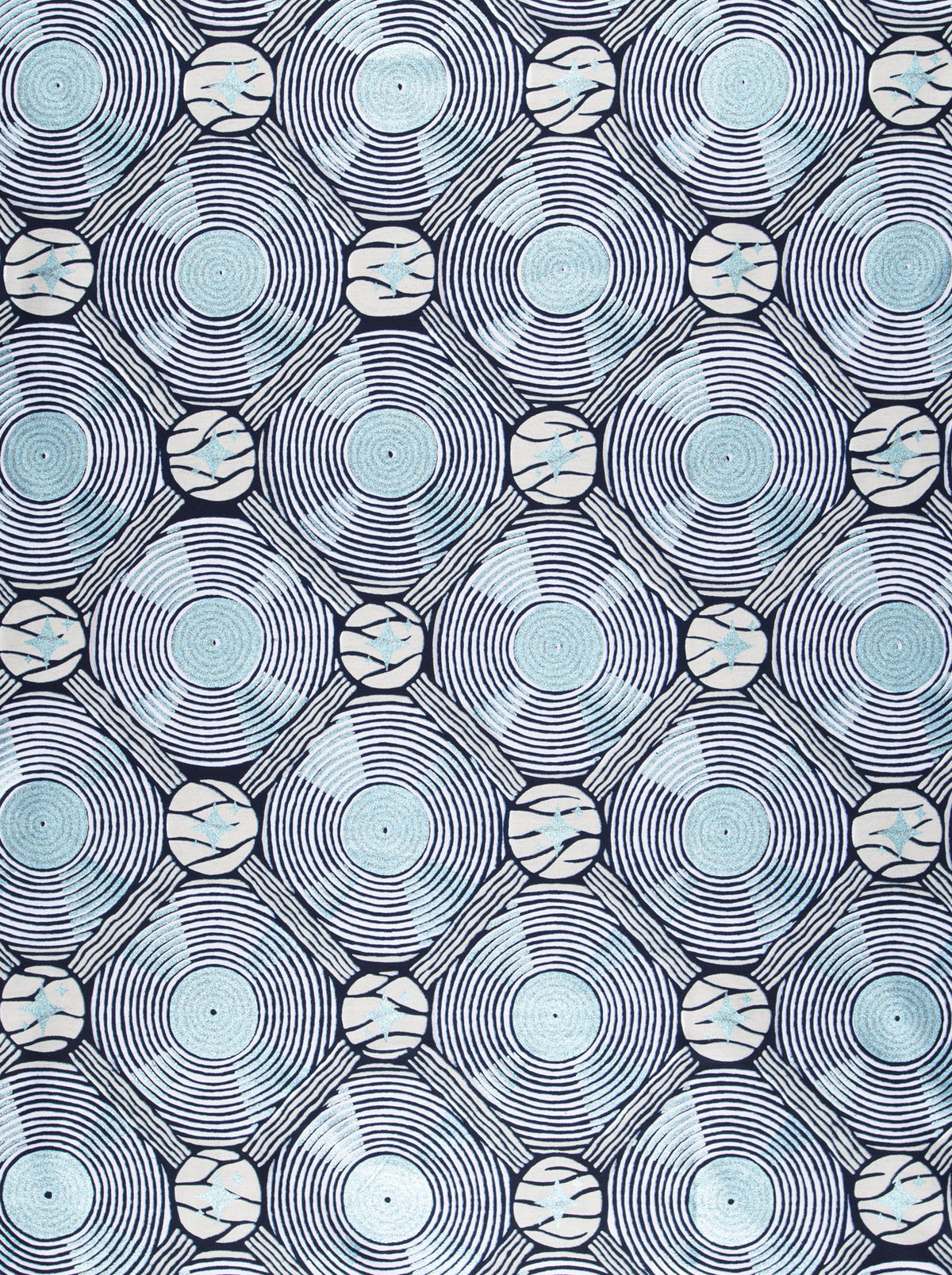 Wax Hollandais | VL01506.022 | Pastel Blue Embellished