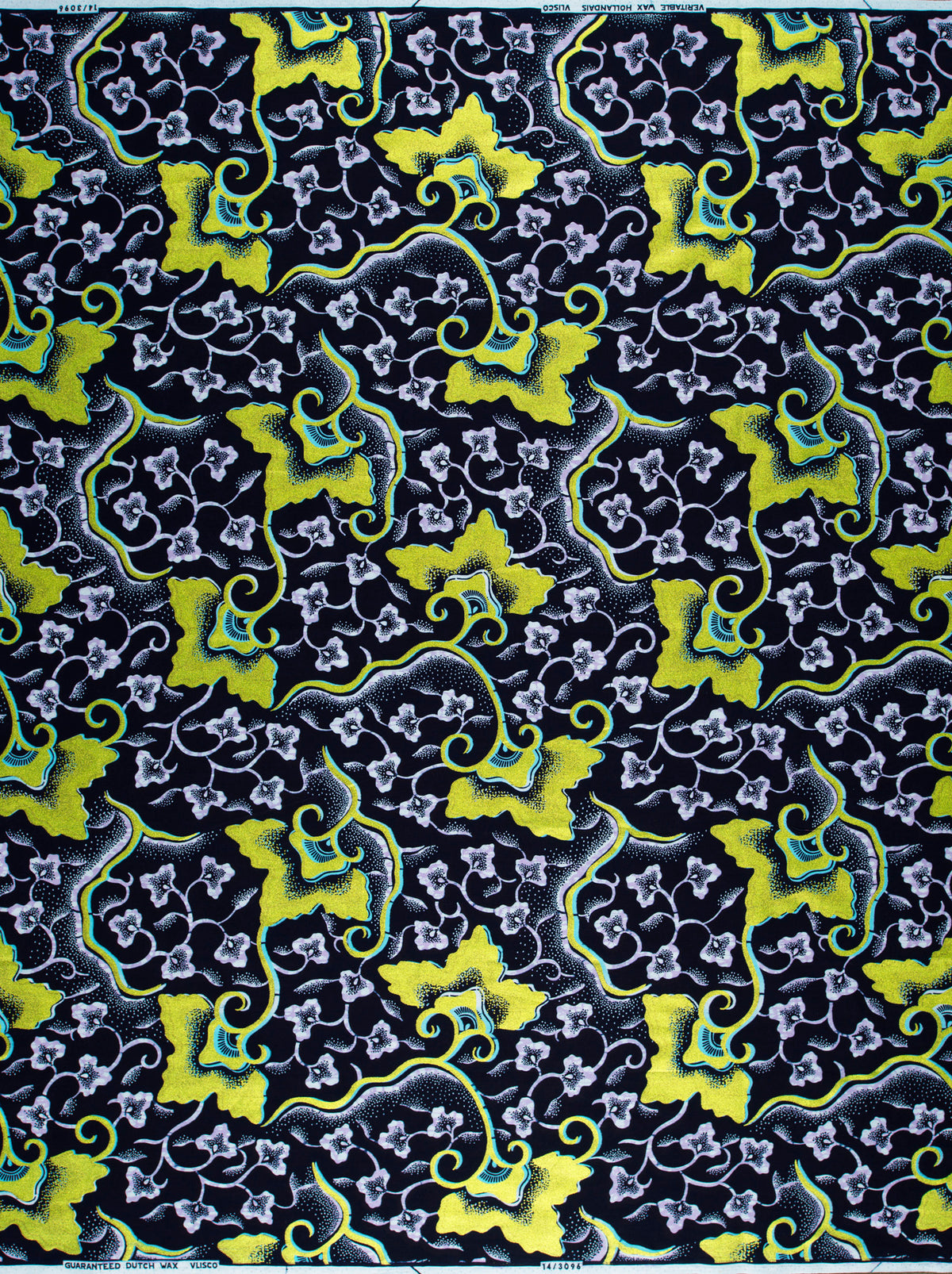 Wax Hollandais | VL03096.010 | Lime Green Embellished