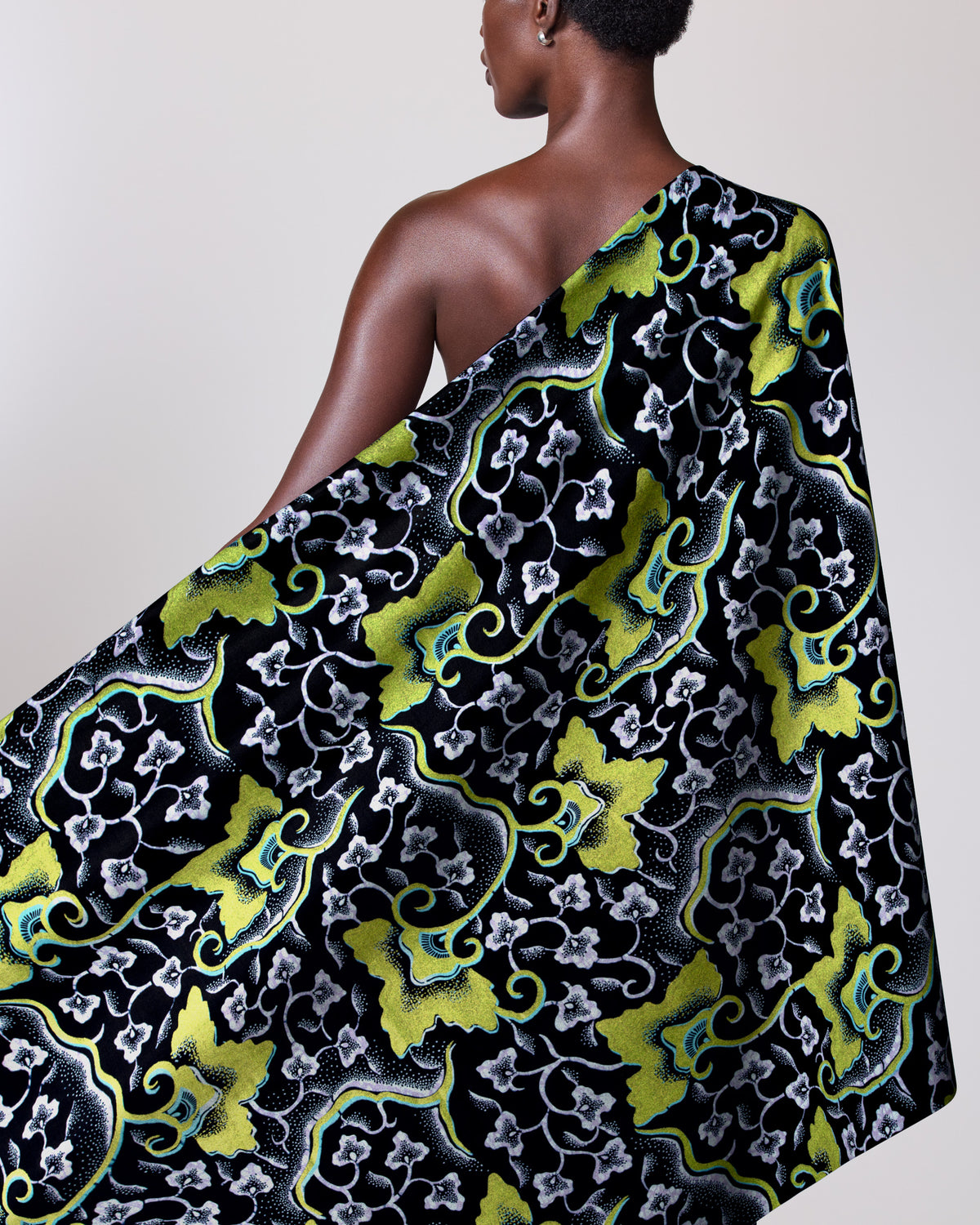 Wax Hollandais | VL03096.010 | Lime Green Embellished