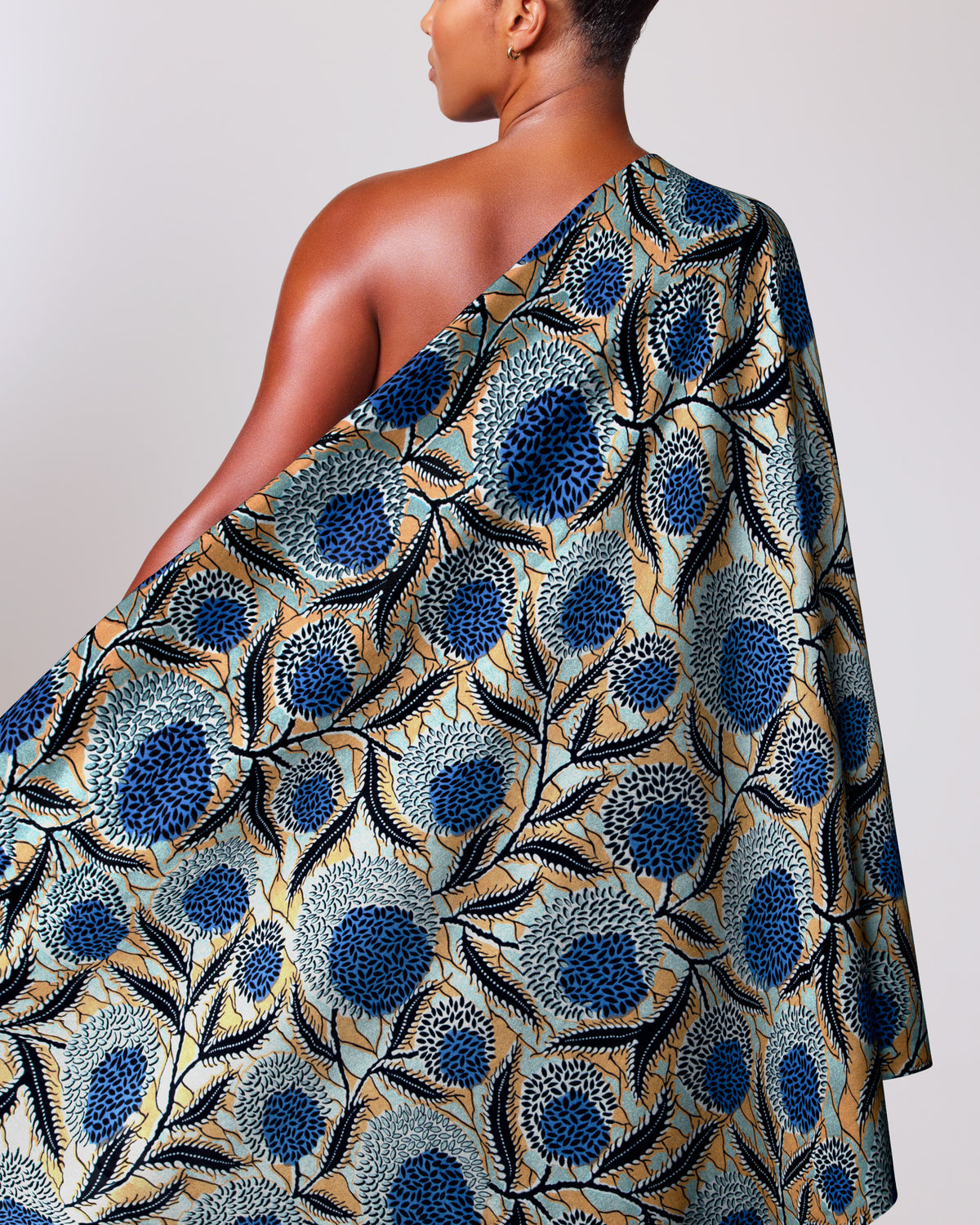 Wax Hollandais | VL03190.018 | Pastel Blue Embellished