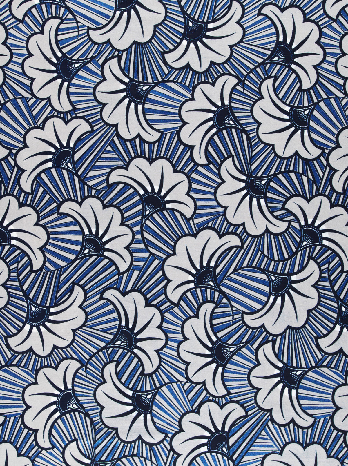 Wax Hollandais | VL03541.326 | Royal Blue Embellished