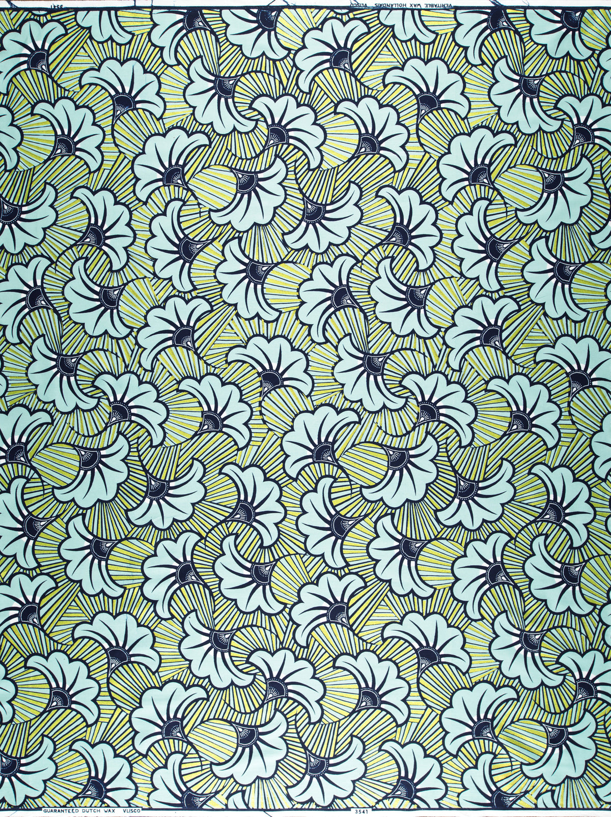 Wax Hollandais | VL03541.327 | Lime Green Embellished