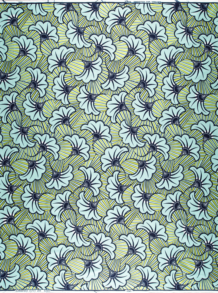 Wax Hollandais | VL03541.327 | Lime Green Embellished