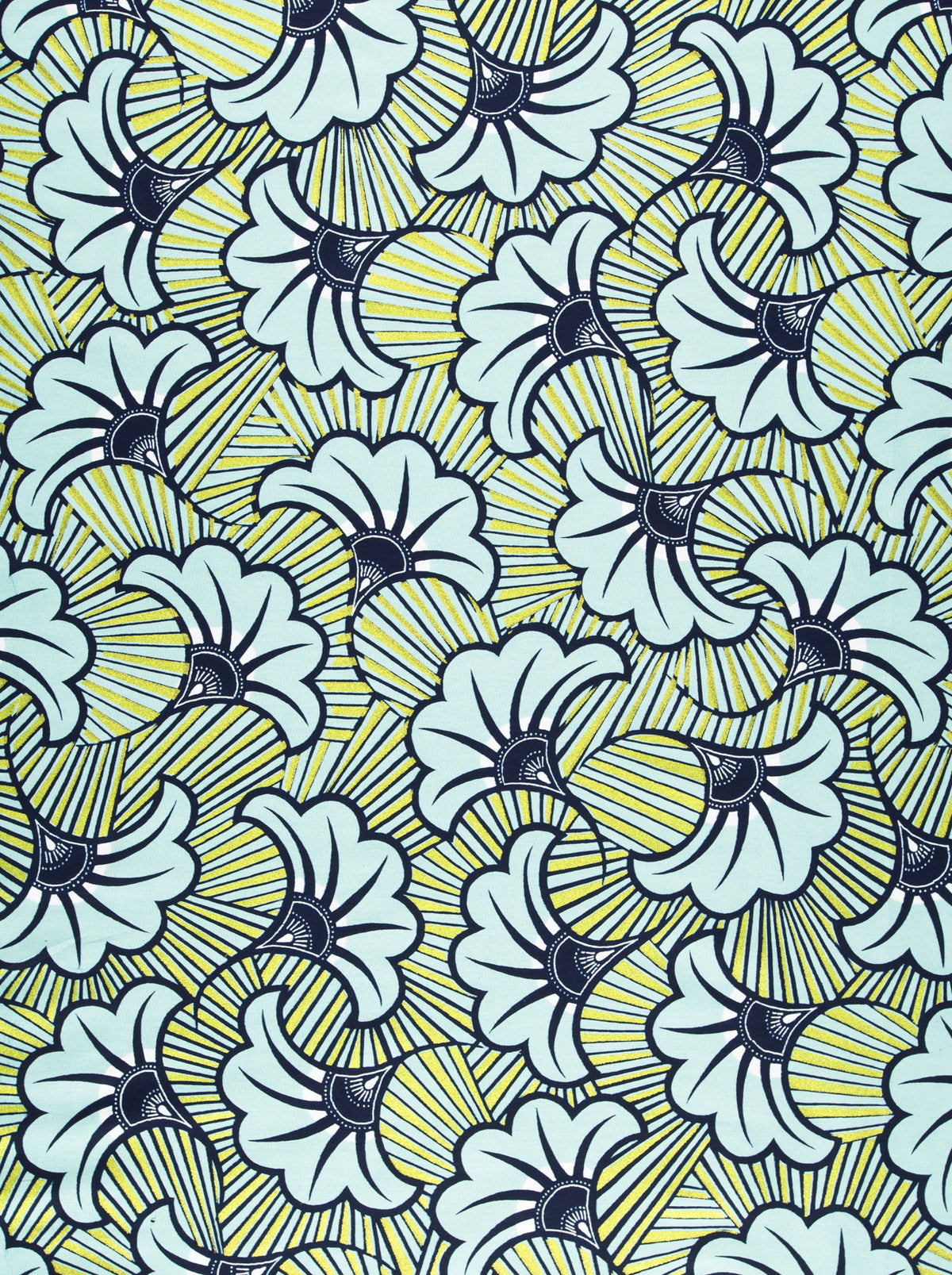 Wax Hollandais | VL03541.327 | Lime Green Embellished
