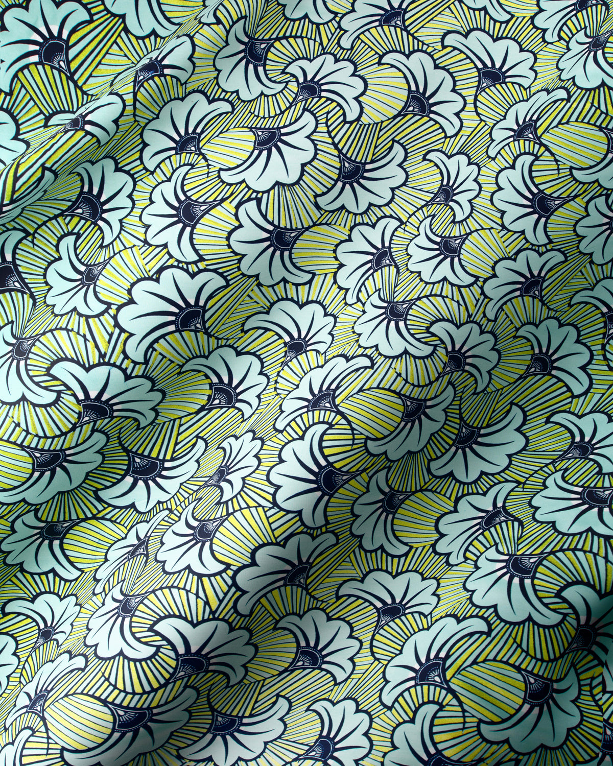 Wax Hollandais | VL03541.327 | Lime Green Embellished