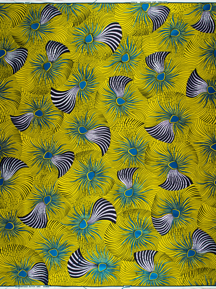 Wax Hollandais | VL03586.123 | Royal Blue Embellished