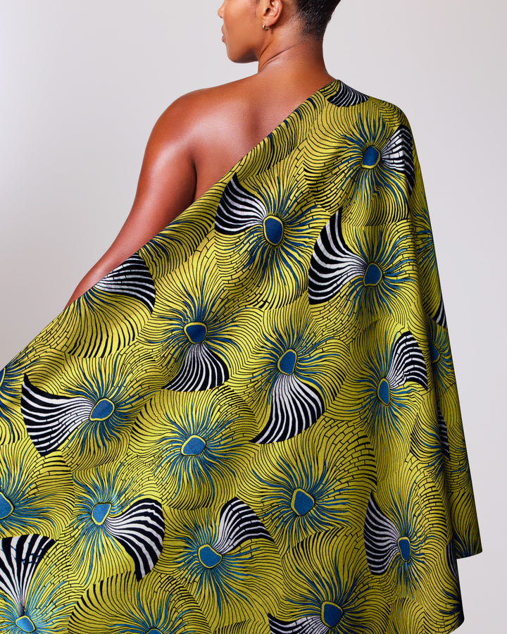 Wax Hollandais | VL03586.123 | Royal Blue Embellished