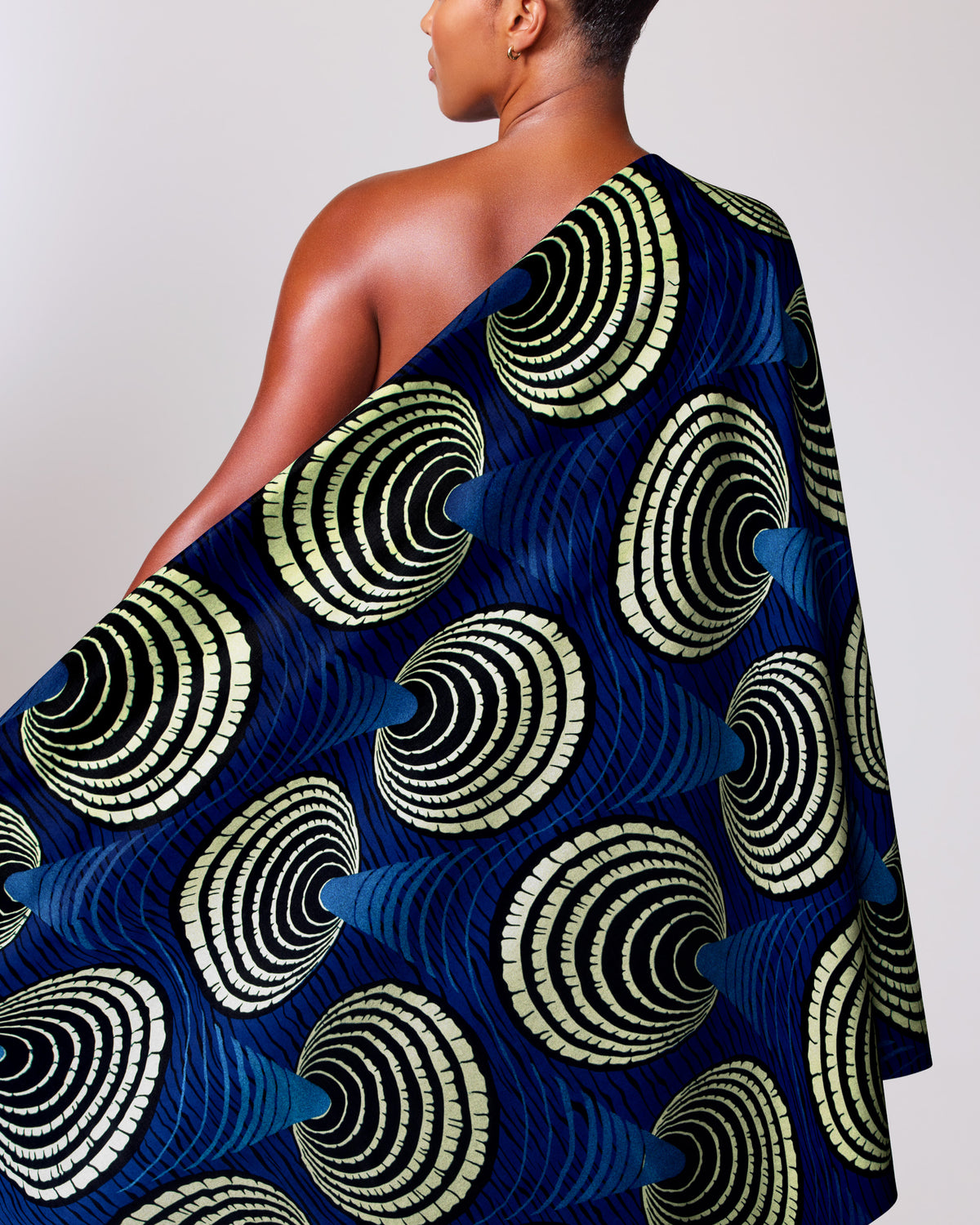 Wax Hollandais | VL03636.194 | Royal Blue Embellished