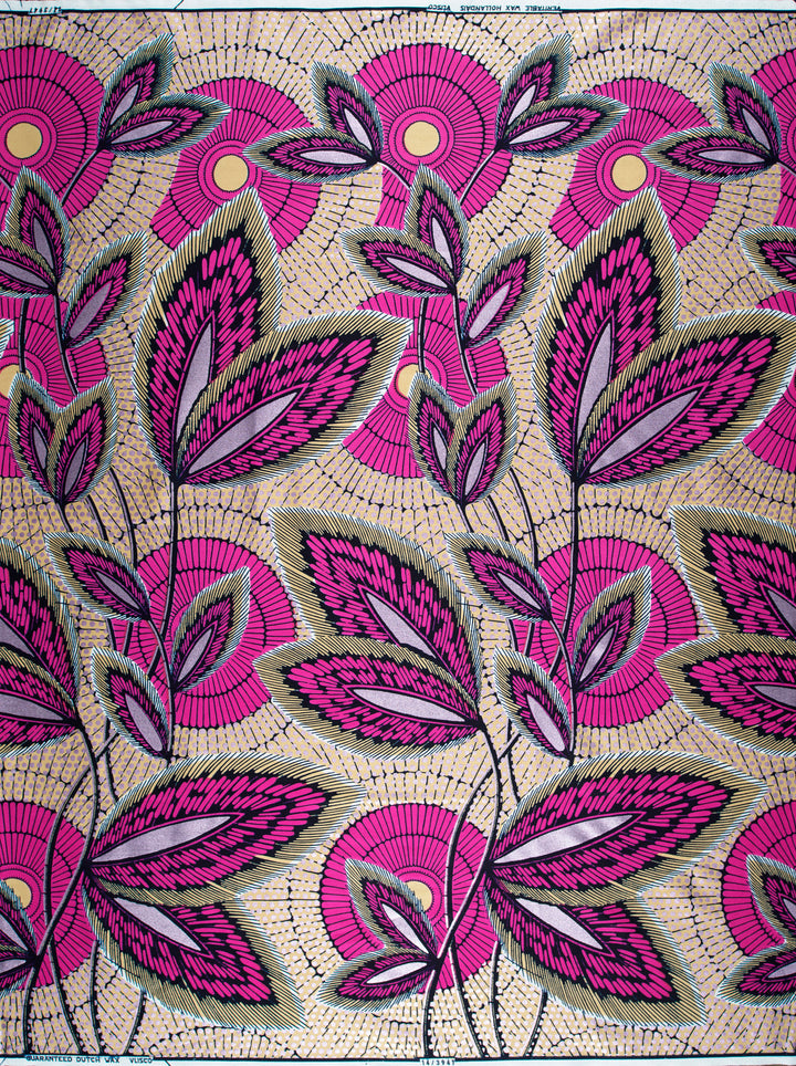 Wax Hollandais | VL03941.010 | Pastel Lilac Embellished