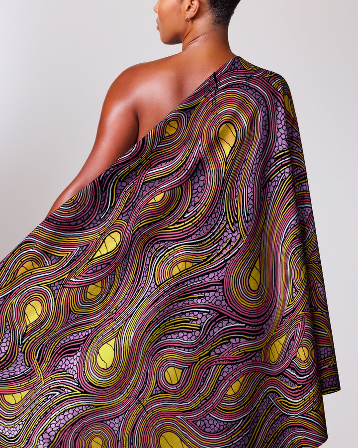 Wax Hollandais | VL04202.020 | Lilac Embellished