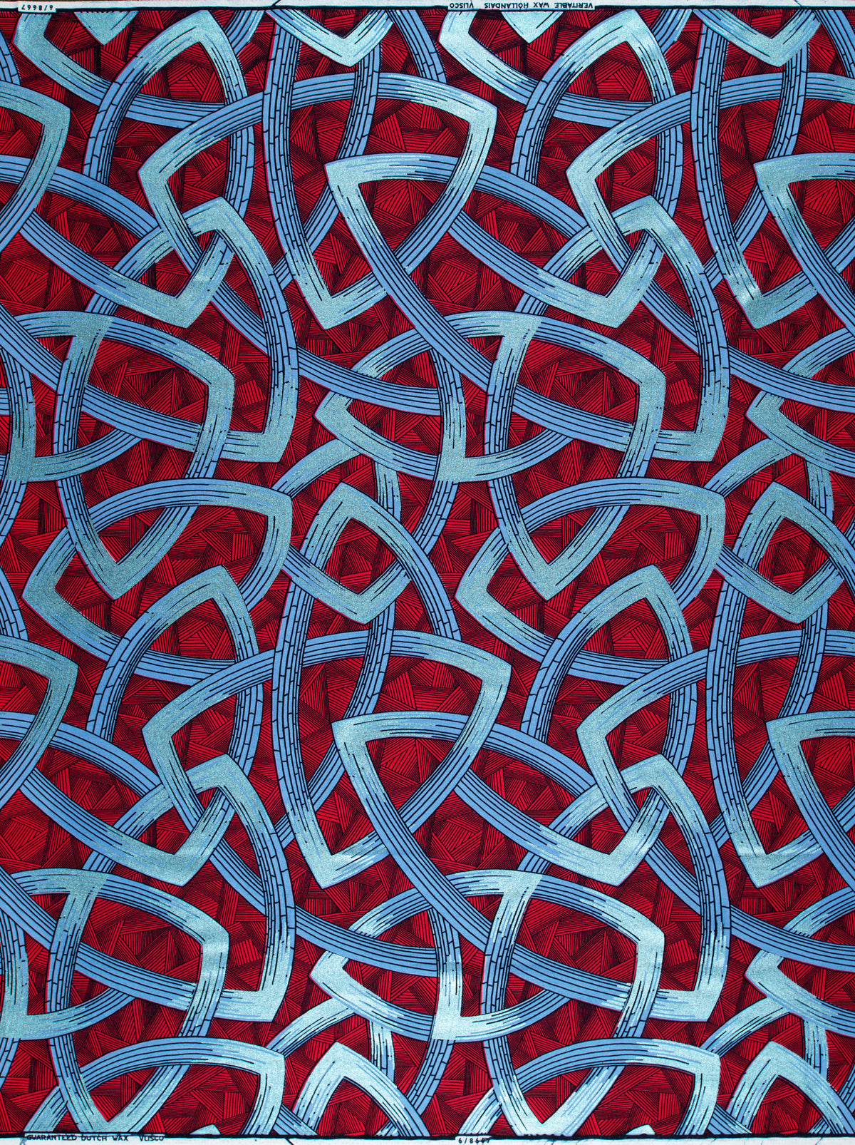 Wax Hollandais | VL08667.012 | Pastel Blue Embellished