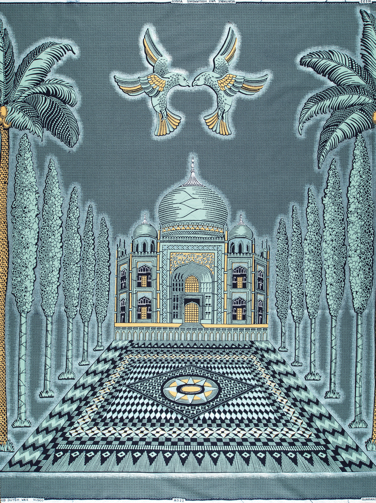 Wax Hollandais | VL0H522.148 | Pastel Blue Embellished