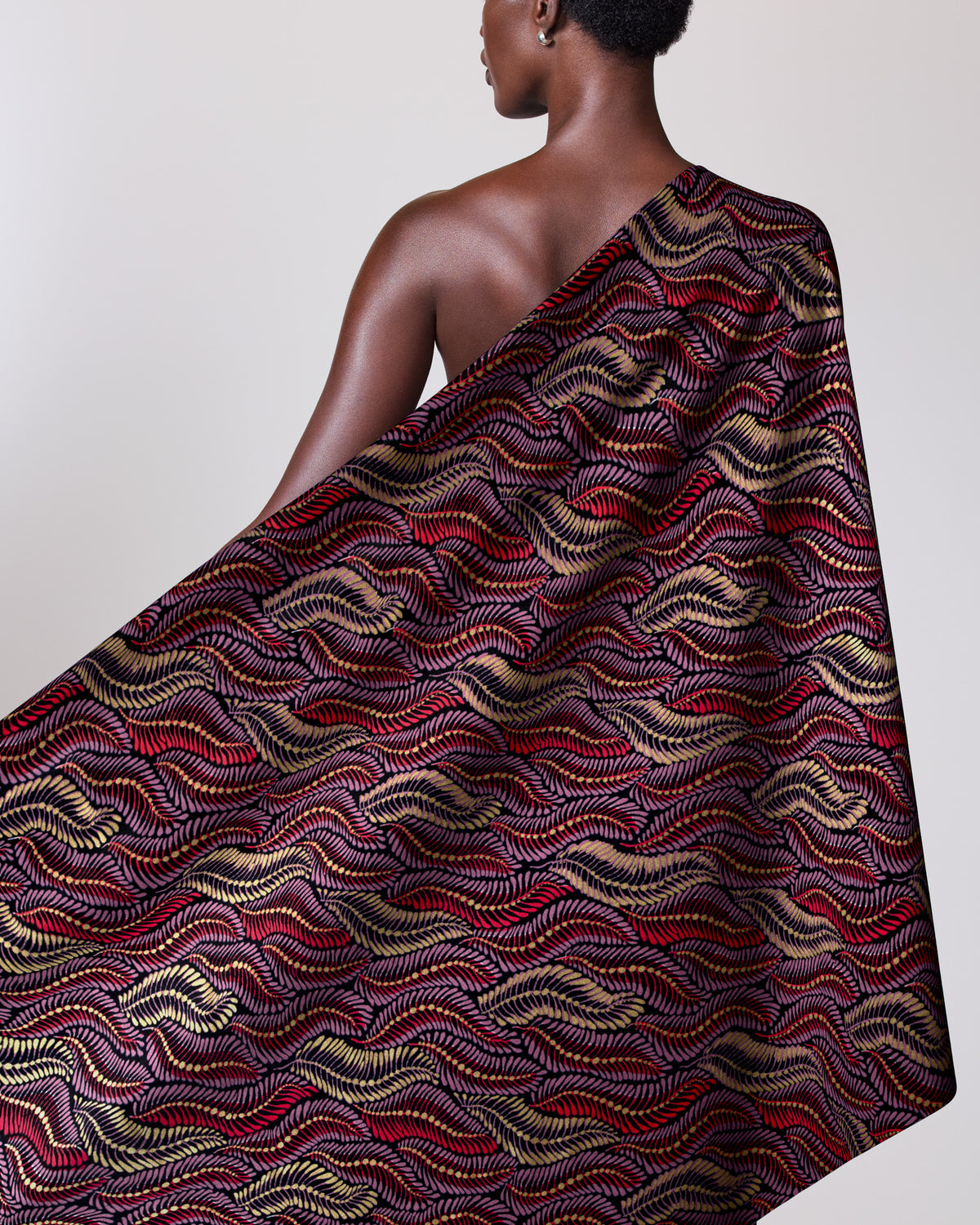 Wax Hollandais | VLA1472.016 | Gold Embellished