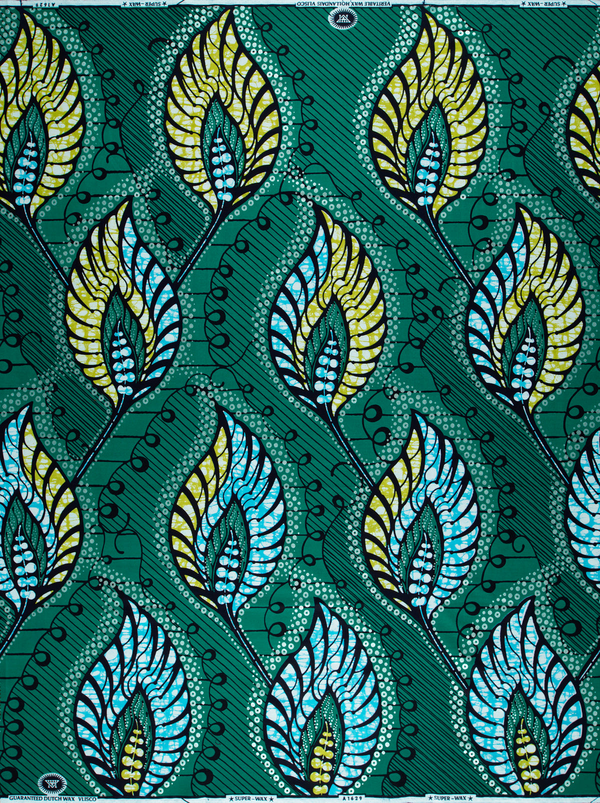 Super-Wax | VLA1629.033 | Pastel Green Embellished