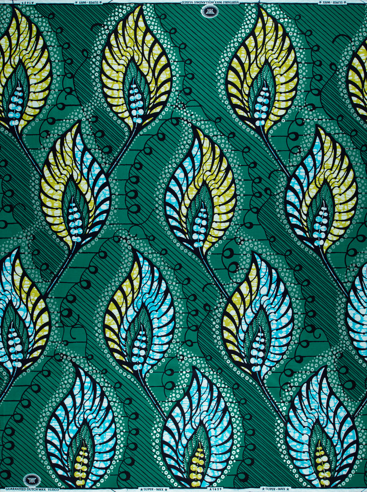 Super-Wax | VLA1629.033 | Pastel Green Embellished