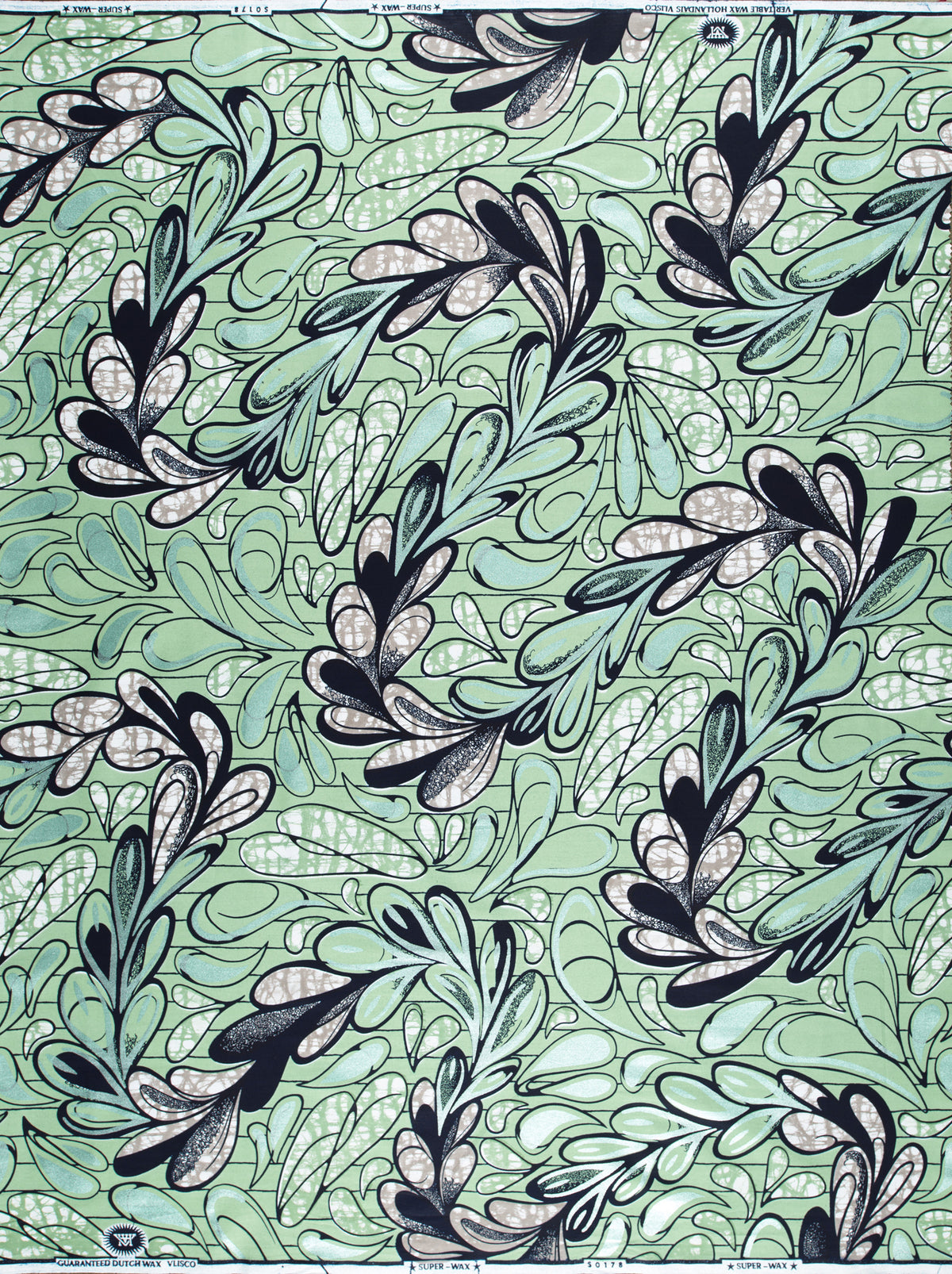 Super-Wax | VLS0178.017 | Pastel Green Embellished