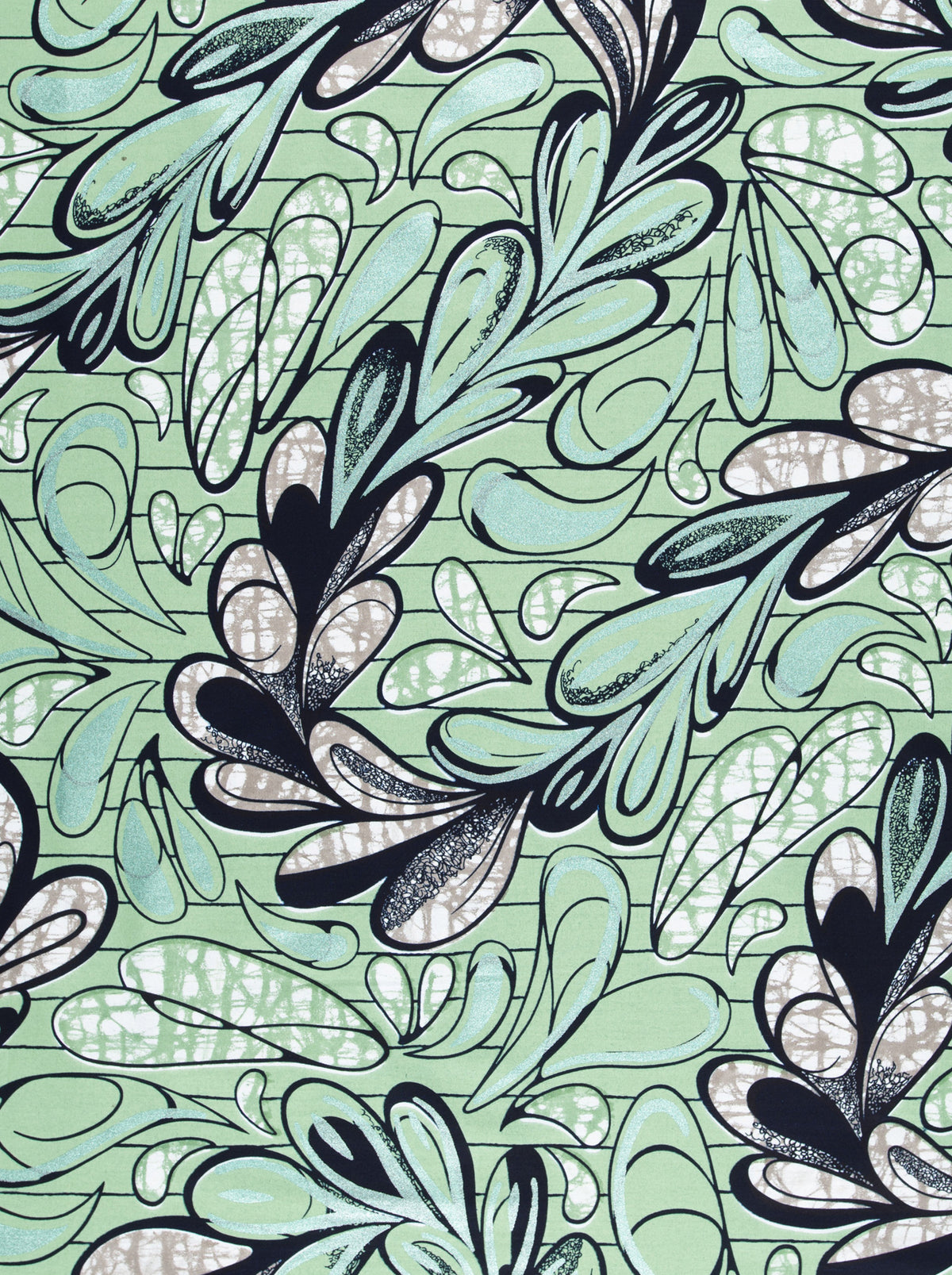 Super-Wax | VLS0178.017 | Pastel Green Embellished