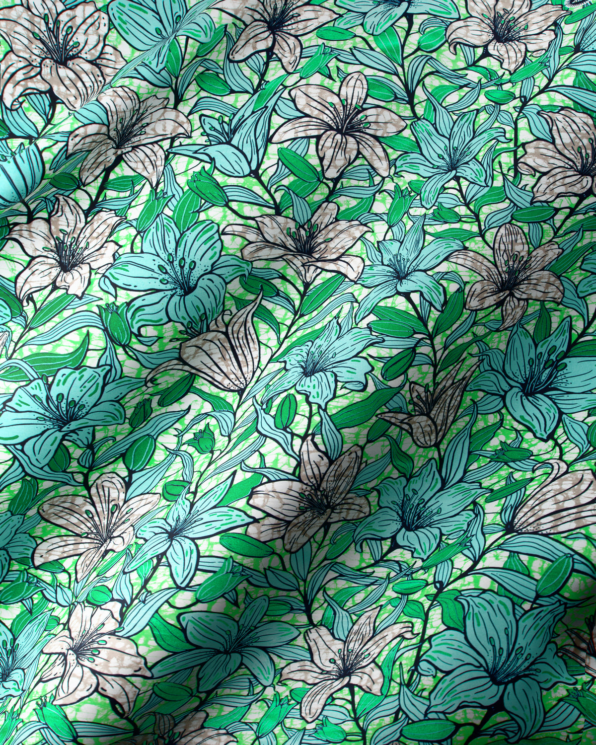Super-Wax | VLS0182.027 | Emerald Green Embellished