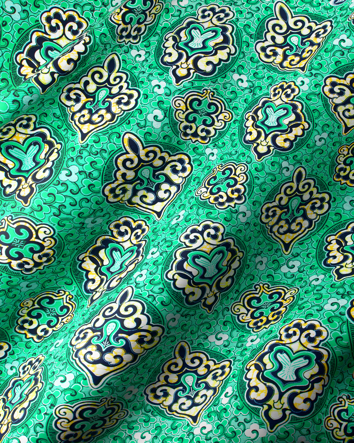 Super-Wax | VLS1290.026 | Pastel Green Embellished