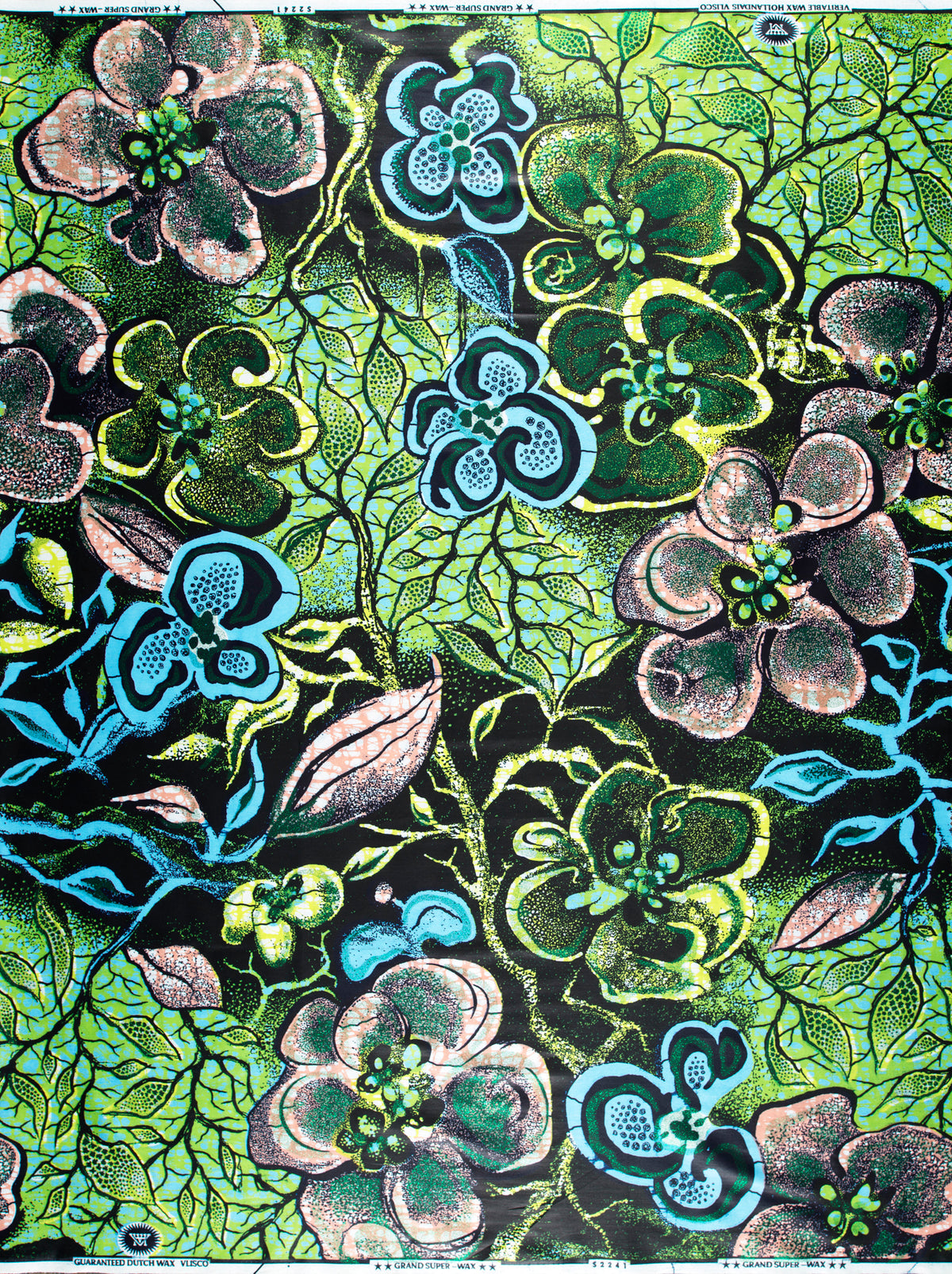 Grand Super-Wax | VLS2241.004 | Green Glitter Embellished