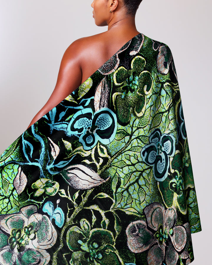 Grand Super-Wax | VLS2241.004 | Green Glitter Embellished