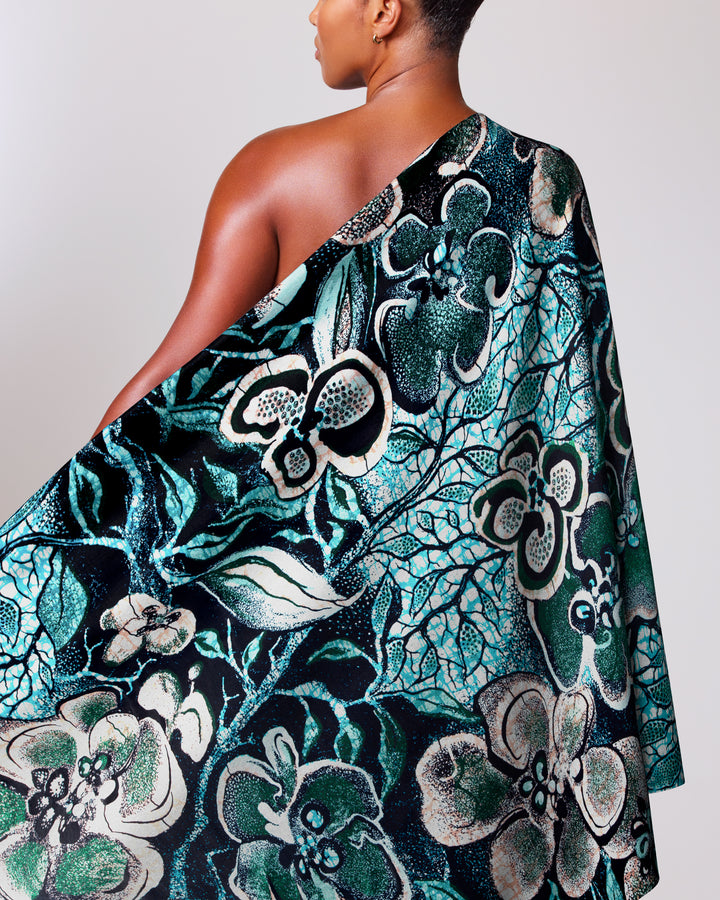 Grand Super-Wax | VLS2241.005 | Green Glitter Embellished