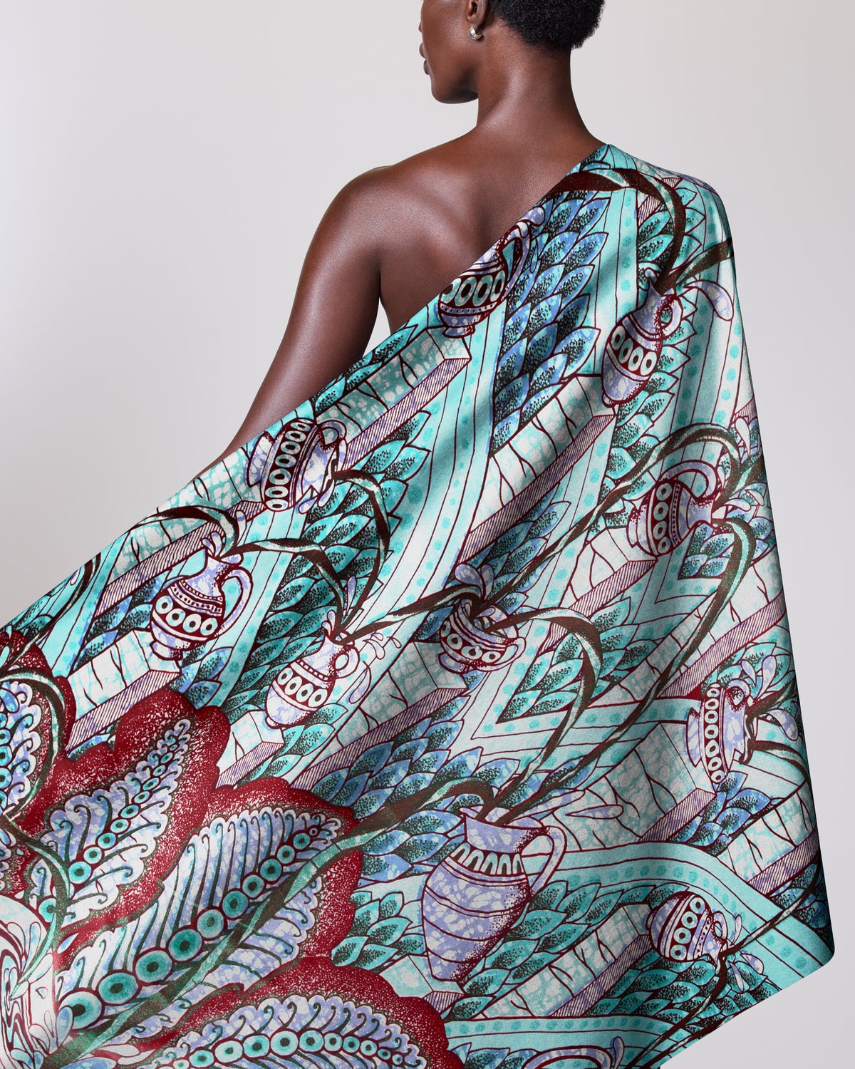 Grand Super-Wax | VLS2816.003 | Green Glitter Embellished