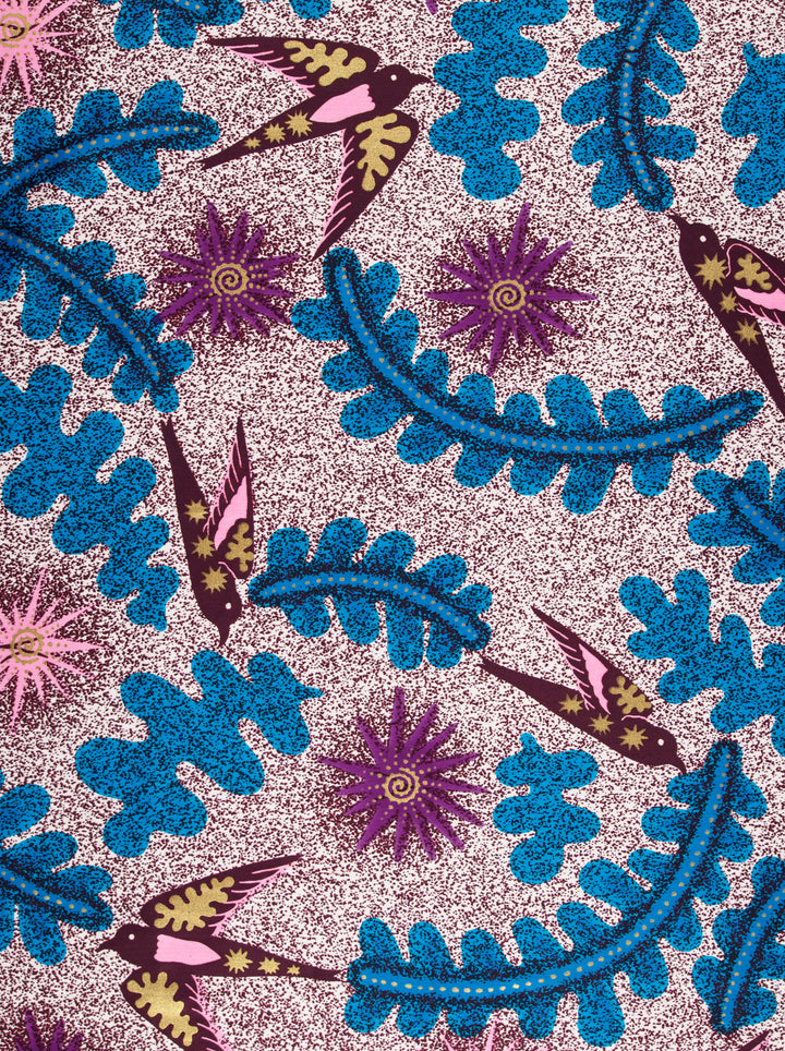 Satin Royal | VLW1252.001 | Gold Embellished