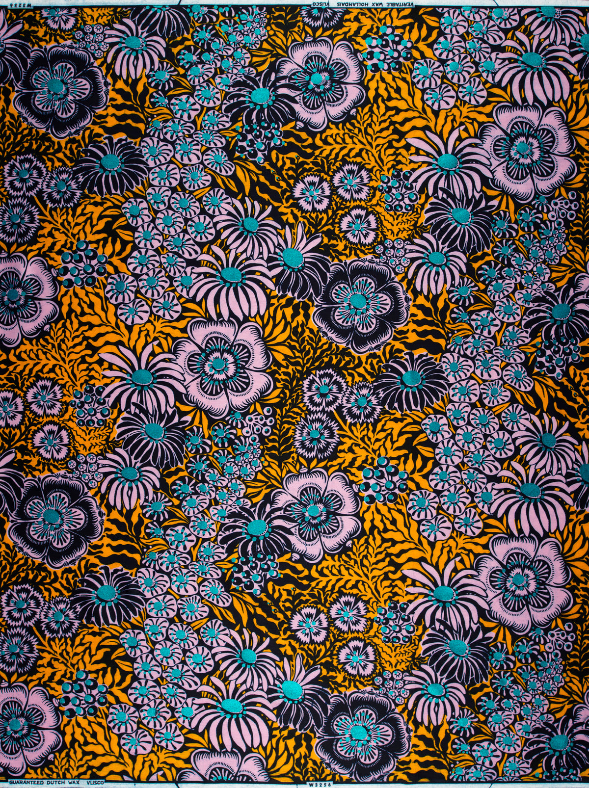 Wax Hollandais | VLW3256.016 | Blue Embellished