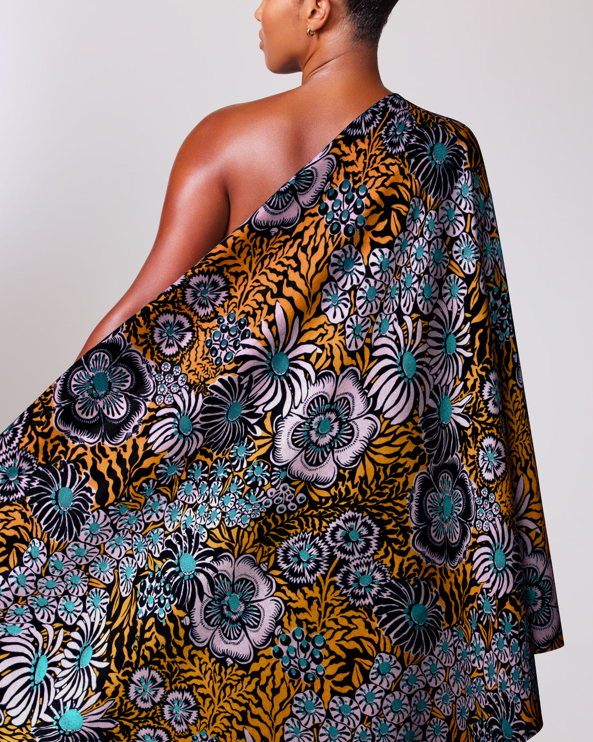 Wax Hollandais | VLW3256.016 | Blue Embellished