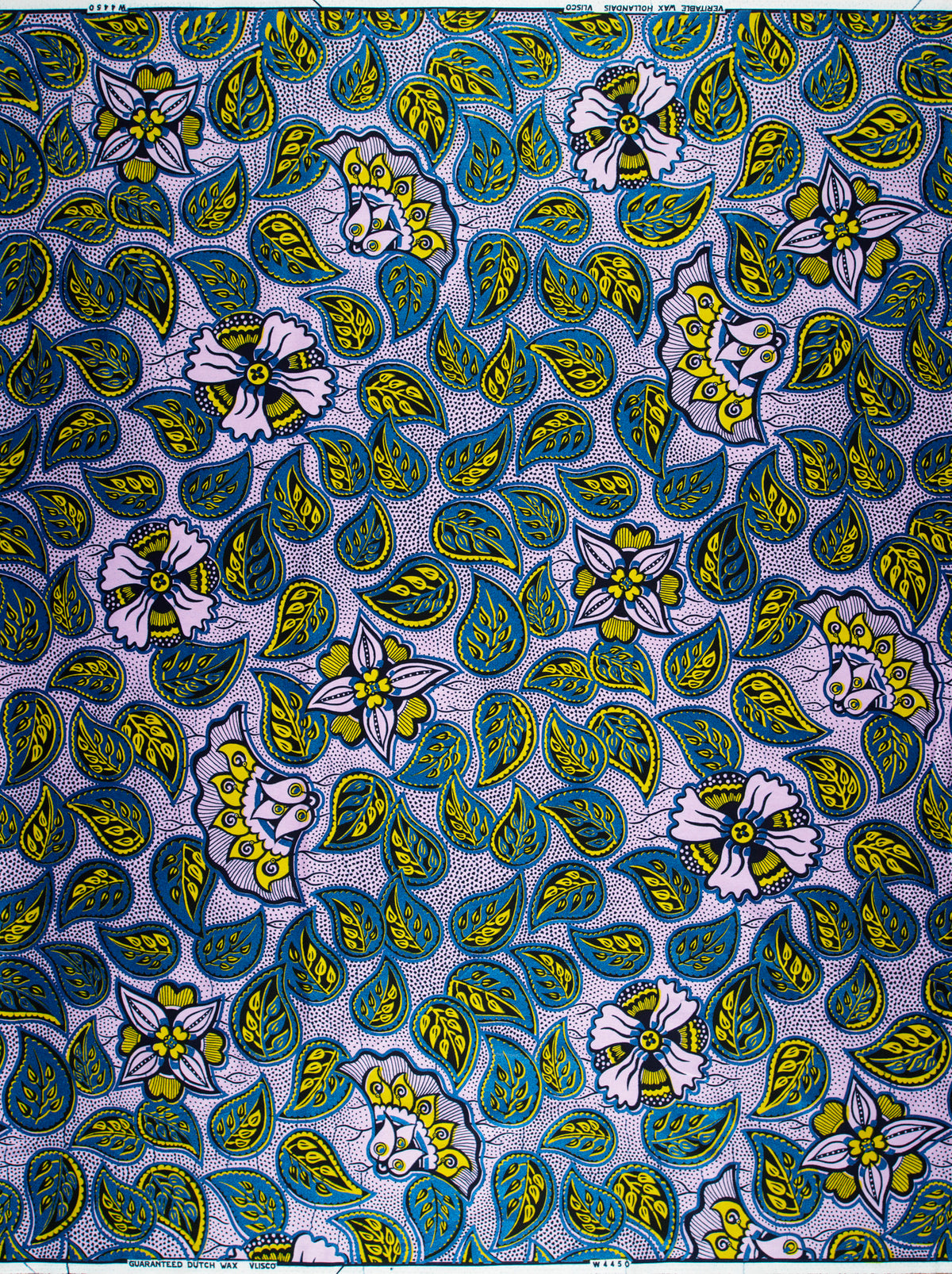 Wax Hollandais | VLW4450.017 | Royal Blue Embellished
