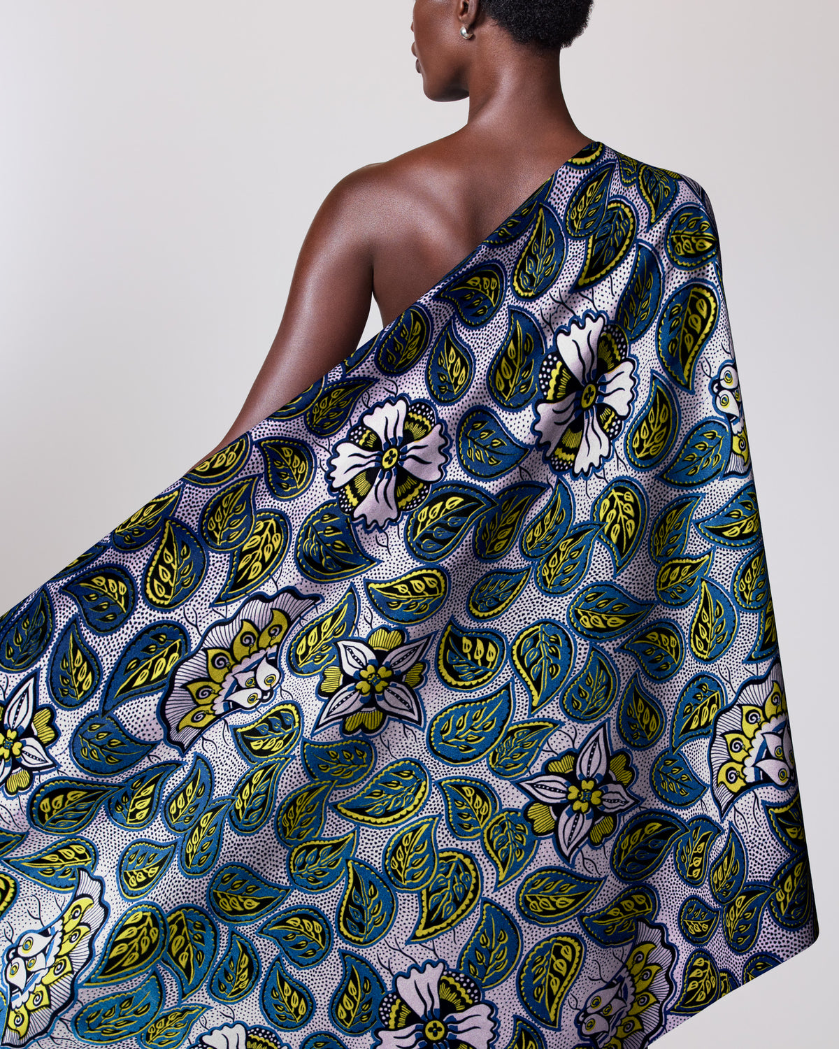 Wax Hollandais | VLW4450.017 | Royal Blue Embellished