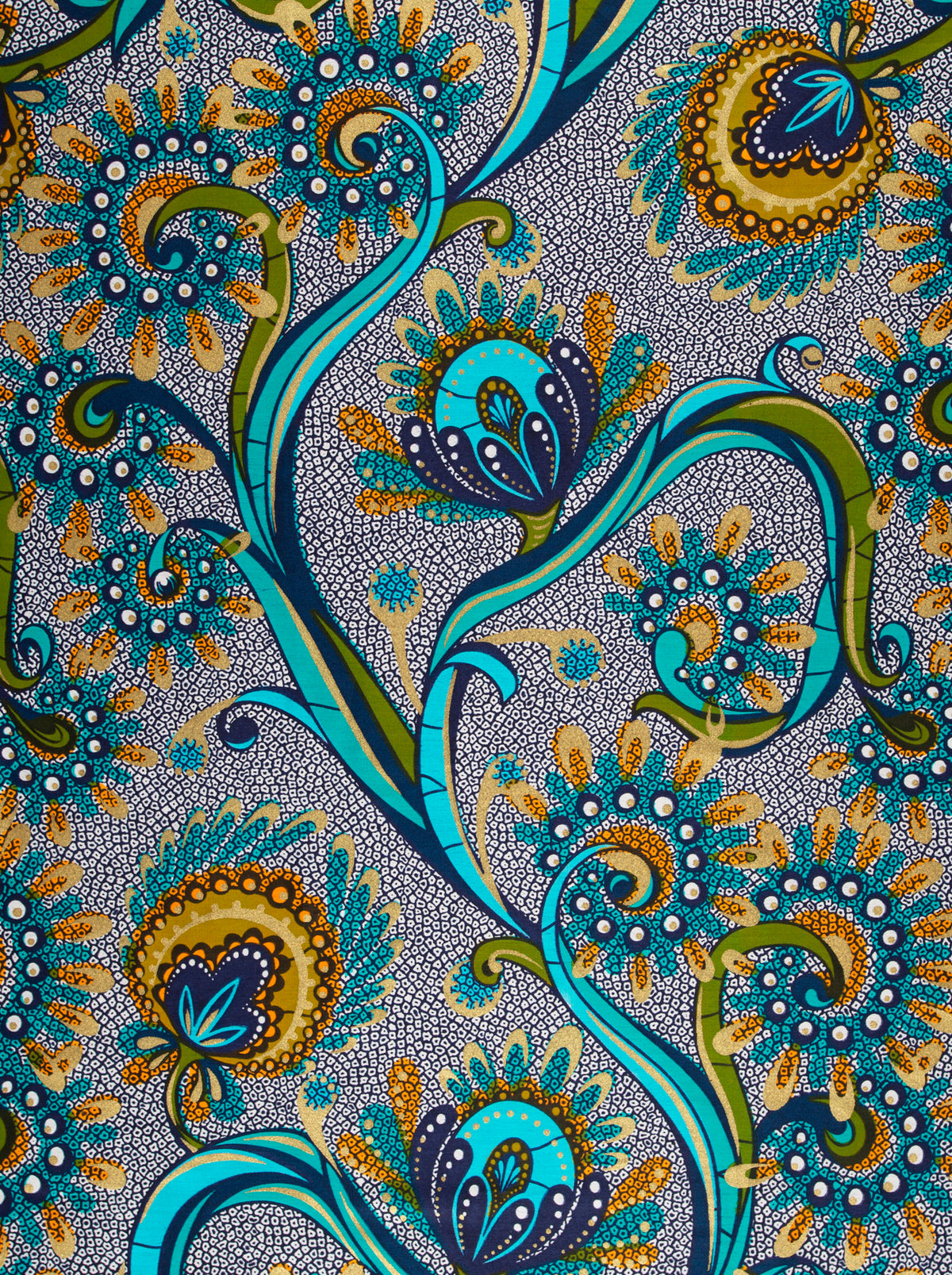 Satin Royal | VLW7064.001 | Gold Embellished