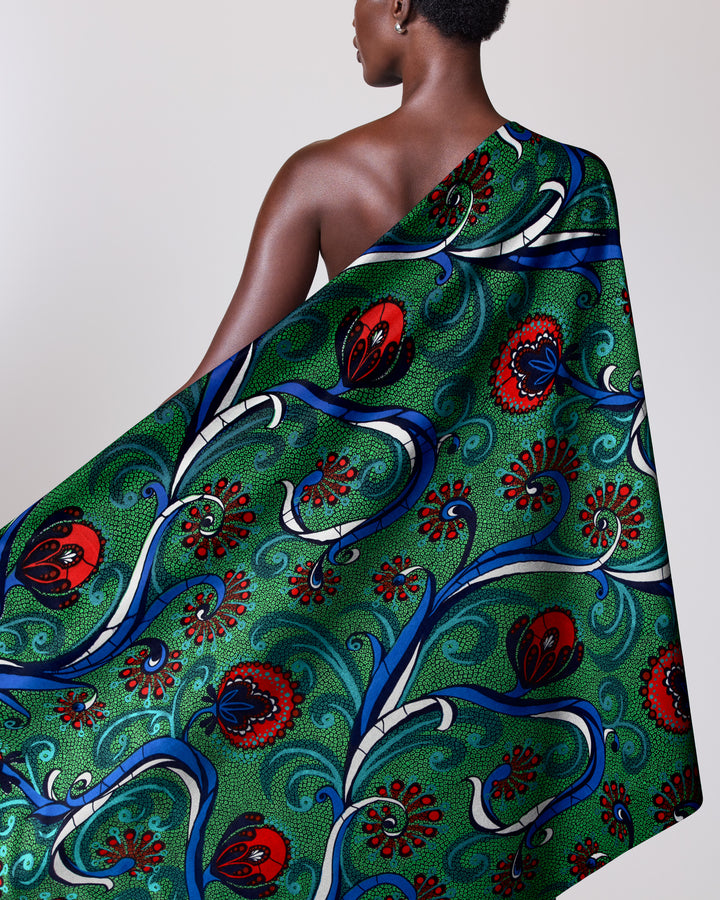 Satin Royal | VLW7064.008 | Blue Embellished